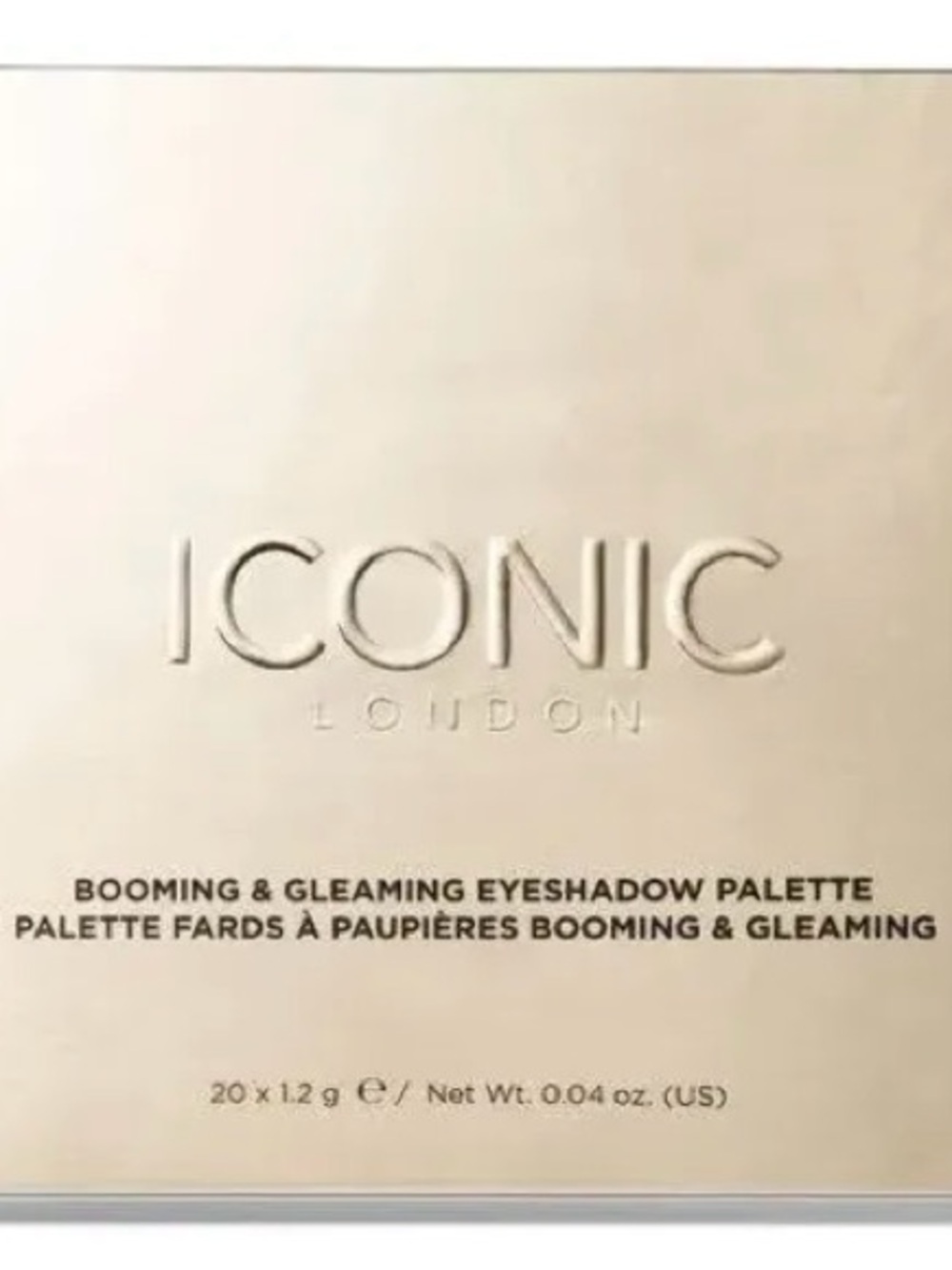 ICONIC London, Booming and Gleaming eyeshadow palette